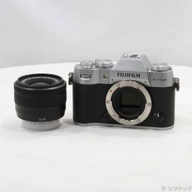 〔中古〕FUJIFILM(フジフイルム) 〔展示品〕 X-T50 XC15-45mm レンズキット シルバー〔262-ud〕