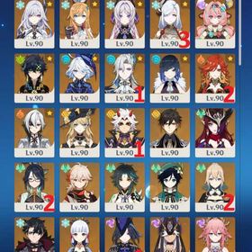 【引退アカウント】マーヴィカ2凸+餅 シトラリシロネン スカーク+餅 エスコフィエ 申鶴3凸+餅 | 原神のアカウントデータ、RMTの販売・買取一覧