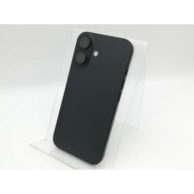 【中古】Apple 国内版 【SIMフリー】 iPhone 16 128GB ブラック MYDQ3J/A【中野】保証期間1ヶ月【ランクB】