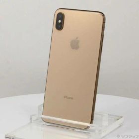 【中古】SoftBank iPhoneXS Max 256GB ゴールド MT6W2J／A SoftBank 【258-ud】