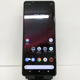 Xperia 1 III SOG03 au フロストブラック 送料無料 本体 c00870 【中古】