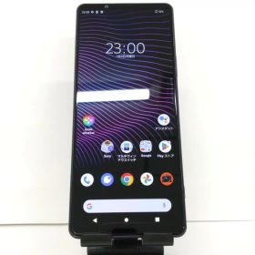 Xperia 1 III SOG03 au フロストパープル 送料無料 本体 c00869 【中古】