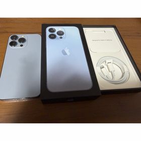 アイフォーン(iPhone)のApple iPhone13PRO ブルー 美品 中古(スマートフォン本体)