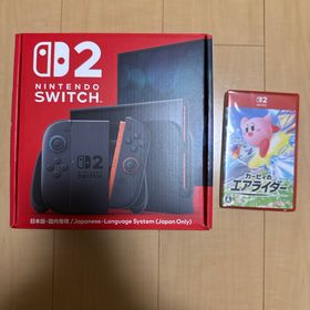 ニンテンドースイッチ(Nintendo Switch)のnintendo switch2&カービィのエアライダー(家庭用ゲーム機本体)