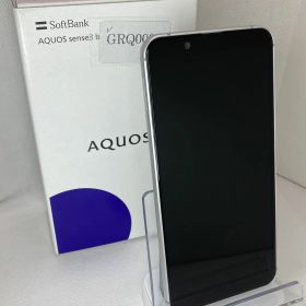 【中古】AQUOS sense3 basic 907SH SoftBank シルバー開封未使用品