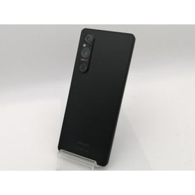 【中古】SONY docomo 【SIMフリー】 Xperia 1 V ブラック 12GB 256GB SO-51D【津田沼】保証期間１ヶ月【ランクC】