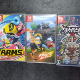 switch ドラゴンクエストモンスターズ3 RingFit アームズ３点セット