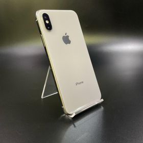 アップル(Apple)の【全額返金保証】【最速発送】Apple iPhone iPhone XS 256GB シルバー Softbank 動作確認済(スマートフォン本体)