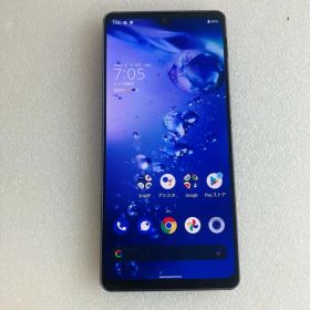 【中古】[ シャープ ] AQUOS zero6 SHG04 ブラック / au 白ロム / SIMロック解除済み SHG04