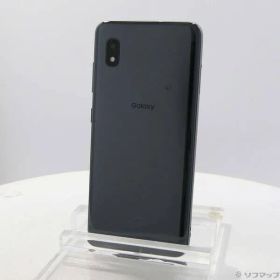 〔中古品〕 GALAXY A20 32GB ブラック SCV46 au【344】