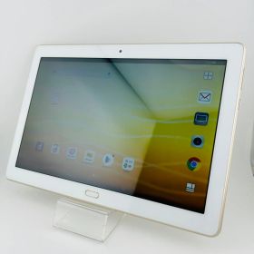 バッテリー良好 dtab d-01k 32GB ホワイト SIMフリー(simロック解除済) 白ロム 中古 本体 動作確認済 【最短送料無料】G2-196