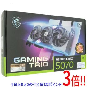 【1日と5.0のつく日、18日はポイント3倍！】MSI製グラボ GeForce RTX 5070 12G GAMING TRIO OC PCIExp 12GB