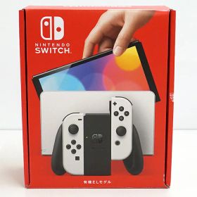 【中古品】Nintendo Switch 有機ELモデル / HEG-001 / 動作OK / 初期化済み / 美品 / 使用感ほぼなし / 箱の一部にキズ / 任天堂