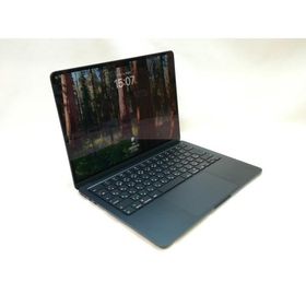 【中古】Apple MacBook Air 13インチ (M4,2025) M4(CPU:10C/GPU:8C) 16GB/256GB ミッドナイト MW123J/A【川崎】保証期間１ヶ月【ランクA】