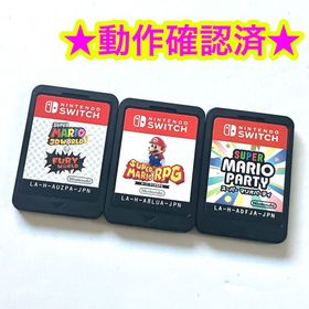 ニンテンドースイッチ(Nintendo Switch)のスーパーマリオ 3Dワールド スーパーマリオRPG スーパーマリオパーティ 2点(家庭用ゲームソフト)