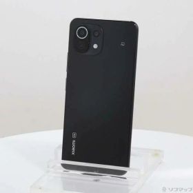 【中古】Xiaomi(シャオミ) Mi 11 Lite 5G 128GB トリュフブラック Mi11Lite5G SIMフリー 【269-ud】