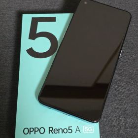 OPPO reno 5 A 5G ブルー 新品 17,900円 中古 9,906円 | ネット最安値