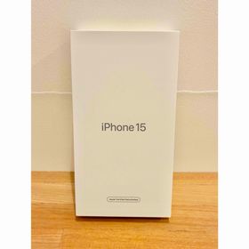 アップル(Apple)のiPhone15 ブラック(スマートフォン本体)