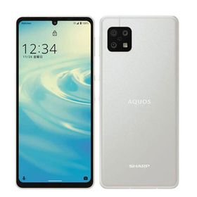 シャープ(SHARP)のSH-54B AQUOS sense6 シルバー SIMフリー 本体 ドコモ Aランク スマホ シャープ 【送料無料】 sh54bsv8mtm(スマートフォン本体)