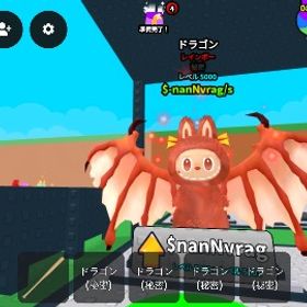 ブブを盗まないでレインボードラゴンLV5000 | ロブロックス(ROBLOX)のアカウントデータ、RMTの販売・買取一覧