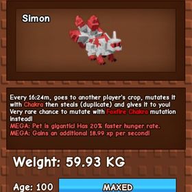 庭を成長させる 赤九尾メガ変異付き | ロブロックス(ROBLOX)のアカウントデータ、RMTの販売・買取一覧