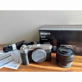 【ショット数 2,166回】 SONY α7C ズームレンズキット シルバー(ミラーレス一眼)