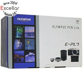オリンパス(OLYMPUS)のOLYMPUS 一眼 E-PL7 EZダブルズームキット WHT 元箱あり(デジタル一眼)