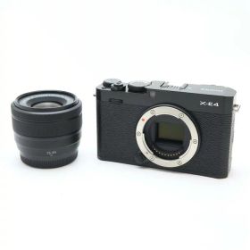 【中古】 《美品》 FUJIFILM X-E4 XC15-45mmレンズキット ブラック [ デジタルカメラ ]