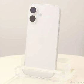〔中古品〕 iPhone16 128GB ホワイト MYDR3J／A SIMフリー【305】