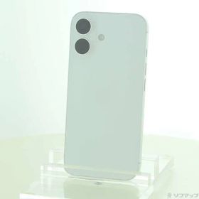 〔中古品〕 iPhone16 128GB ホワイト MYDR3J／A SIMフリー【262】