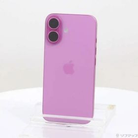 〔中古品〕 iPhone16 128GB ピンク MYDT3J／A SIMフリー【377】
