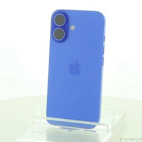 〔中古品〕 iPhone16 256GB ウルトラマリン MYE03J／A SIMフリー【262】