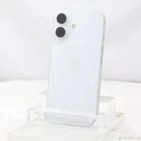 〔中古品〕 iPhone16 256GB ホワイト MYDX3J／A SIMフリー【269】