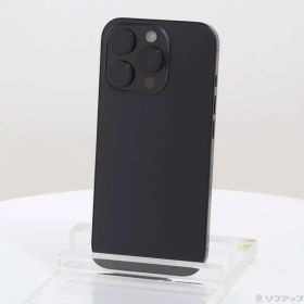 〔中古品〕 iPhone16 Pro 128GB ブラックチタニウム MYMV3J／A SIMフリー【349】