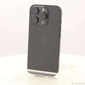 〔中古品〕 iPhone16 Pro 128GB ブラックチタニウム MYMV3J／A SIMフリー【262】