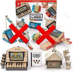 【未使用】NINTENDO LABO トイコン1 ピアノとハウスのみ