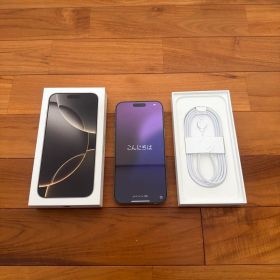 【99%】 iPhone16promax 256GB ホワイト シルバー