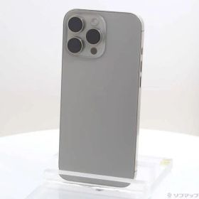 〔中古品〕 iPhone16 Pro Max 256GB ナチュラルチタニウム MYWK3J／A SIMフリー【344】