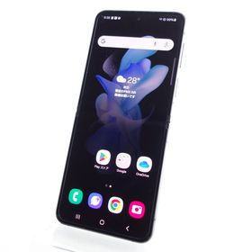 【SIMフリー】Galaxy Z Flip SCV47 グラファイト 利用制限〇 au版