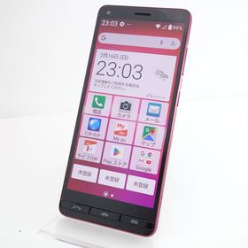 【SIMフリー】BASIO 4 KYV47 ワインレッド 利用制限〇 au版SIMロック解除品