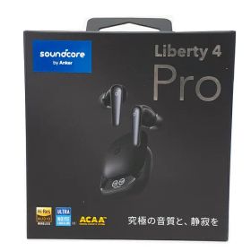 【Anker】【訳あり未使用品】アンカー『Soundcore Liberty 4 Pro / 完全ワイヤレスイヤホン / ミッドナイトブラック』A3954N11 音響機器 1週間保証【中古】