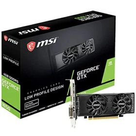 【中古】 MSI(エムエスアイ) グラフィックボード NVIDIA GeForce GTX 1650 4GT LP 4GB GDDR5 HDMI/DL-DVI-D PCI-Express ビデオカード