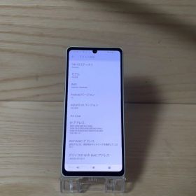 シャープ AQUOS sense6 SH-54B 本体 S14