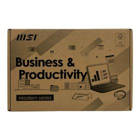 未使用 【中古】 MSI Modern14 F1MG-6087JP Core5-120U 16GB SSD 512GB 14型 ノートパソコン 未使用 M10669975