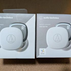 オーディオテクニカ ワイヤレスイヤホン ATH-SQ1TW WH ホワイト2個