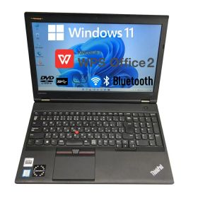 Lenovo Thinkpad L570 第7世代 CPU インテル Corei5 無線LAN マルチ レノボ Thinkpad L570 中古 ノートPC メモリ 8GB SSD128GB DVDマルチ 15インチ テンキー Wndows11 中古パソコン Office付き オフィス付き ノートパソコン 中古pc 中古ノートPC Win10 シンクパッド