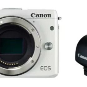 【中古】Canon キヤノン EOS M3 ボディ ホワイト EVFキット