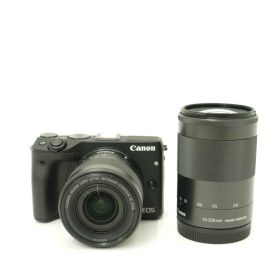 中古 ミラーレス一眼レフ ダブルズームキットCanon キャノンEOS M3 031040003492コンディションランク【AB】(商品 No.69-0)