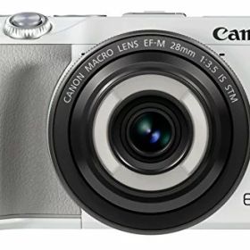 【中古】Canon ミラーレス一眼カメラ EOS M3(ホワイト)・クリエイティブマクロ レンズキット EOSM3WH-CMLK