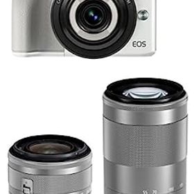 【中古】Canon ミラーレス一眼カメラ EOS M3(ホワイト)・クリエイティブマクロ トリプルレンズキット EOSM3WH-CMTLK